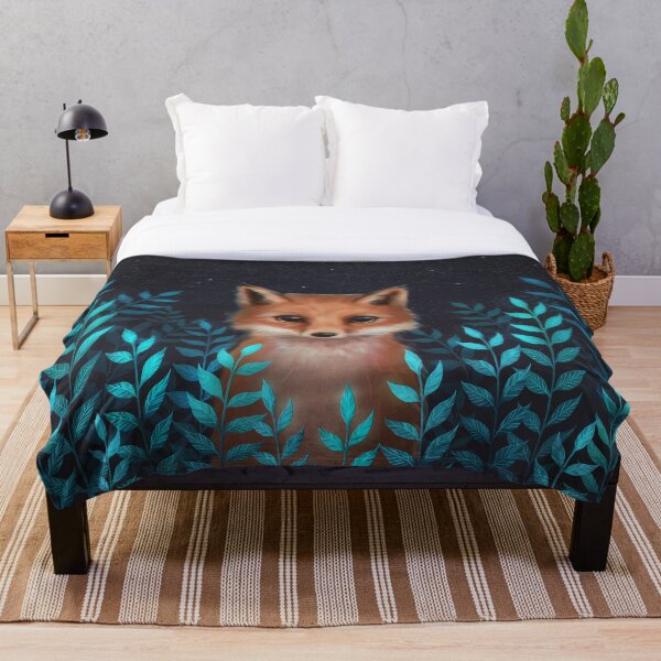 Fox Throw Blanket
