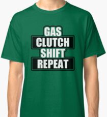 Gaskupplungs-Schaltwiederholung Classic T-Shirt