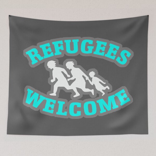 Item preview, Refugees Welcome designed and sold by PromoteProgress.