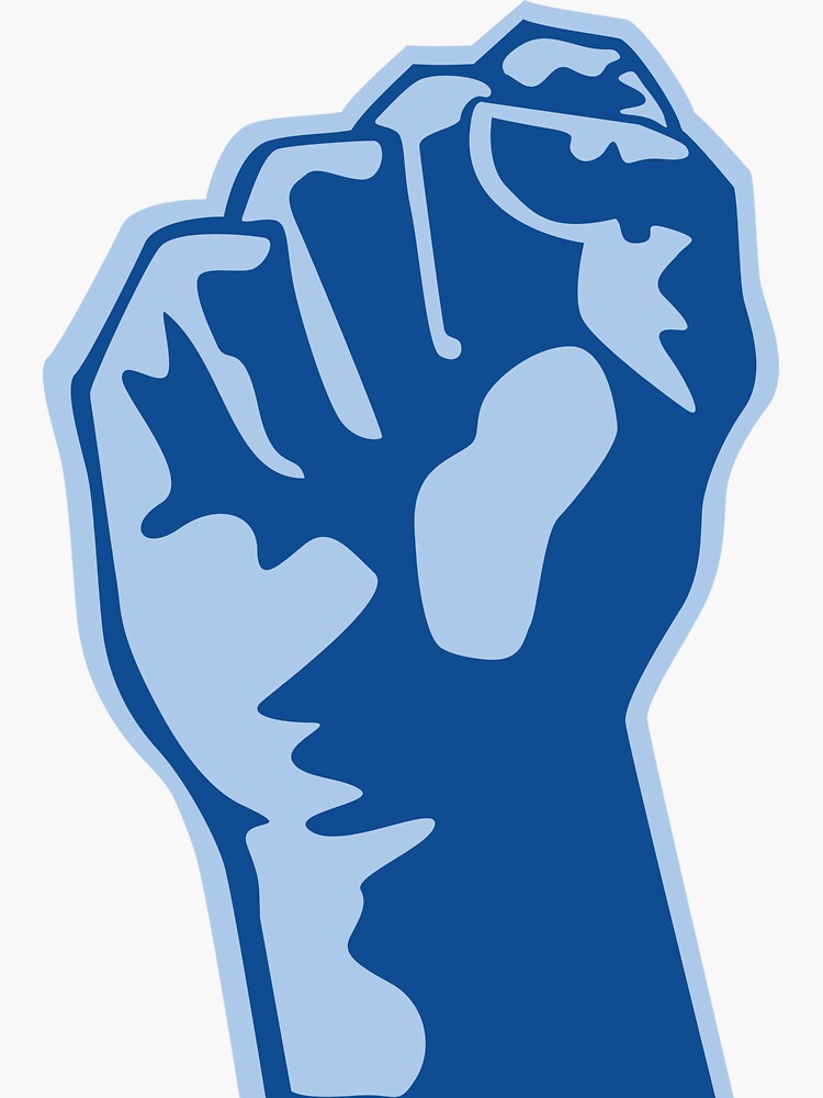 "RESIST FIST" Sticker for Sale by freeresistance | Redbubble