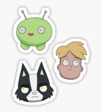 Final Space Sticker Set Sticker