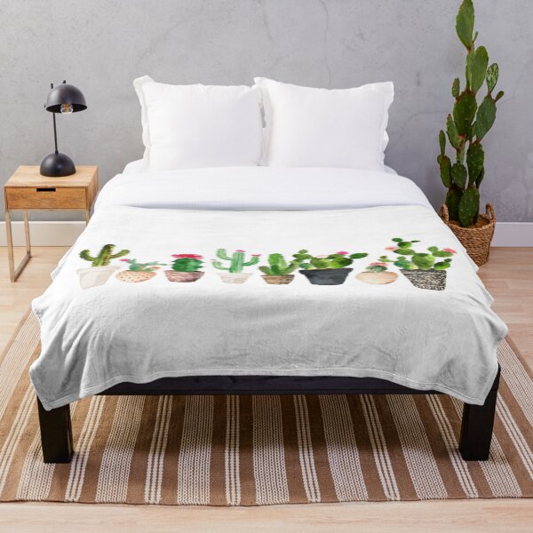 Cactus Throw Blanket
