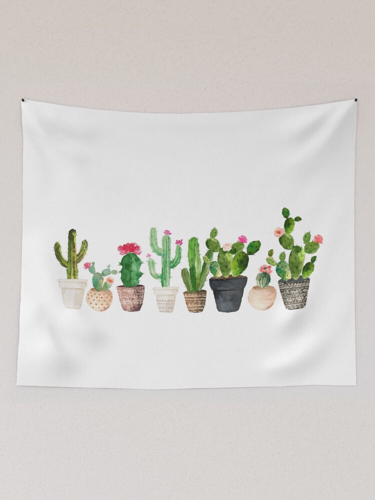 Cactus tapestry hot sale