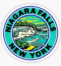 Niagara Falls New York VintageTravel Sticker