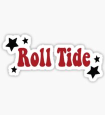 Roll Tide-groovy Sticker