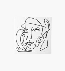 abstract face 1 Art Board