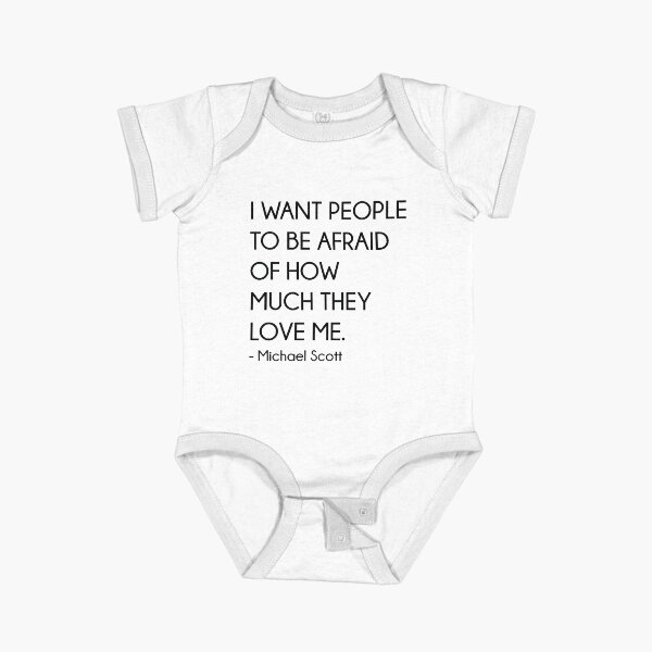 Item preview, I Want People To Be Afraid Of How Much They Love Me - Michael Scott (The Office) designed and sold by RedDane.