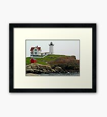 Cape Neddick Lighthouse Framed Print