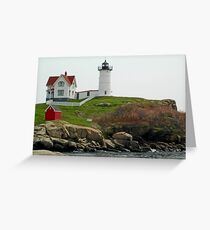 Cape Neddick Lighthouse Greeting Card