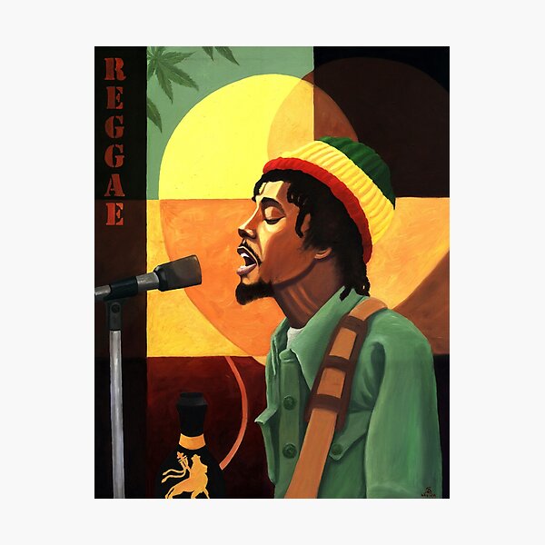 Love Reggae Photographic Print