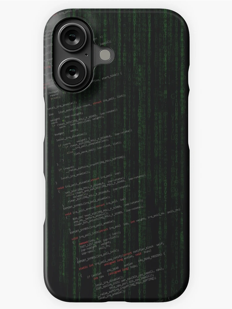 Thumbnail 1 of 4, iPhone Case, Linux kernel code designed and sold by mandelbrotset.