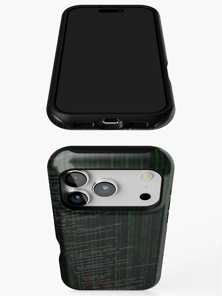Thumbnail 3 of 4, iPhone Case, Linux kernel code designed and sold by mandelbrotset.