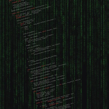 Artwork thumbnail, Linux kernel code by mandelbrotset