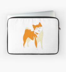 Shiba Inu paper cutout Laptop Sleeve