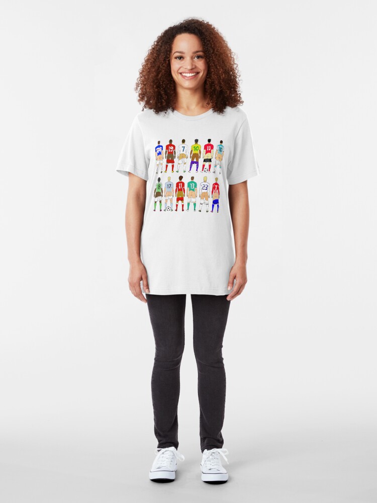 Alternate view of Soccer Butts Slim Fit T-Shirt