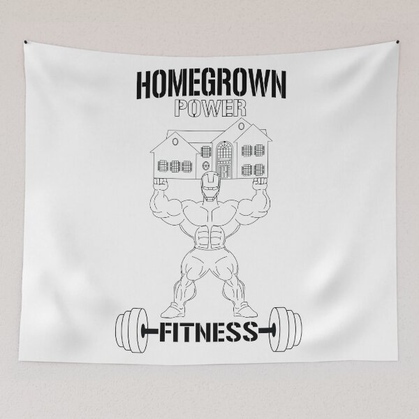 Item preview, Homegrown Power Fitness (Home Gym Apparel) designed and sold by Alyssa Lloyd.