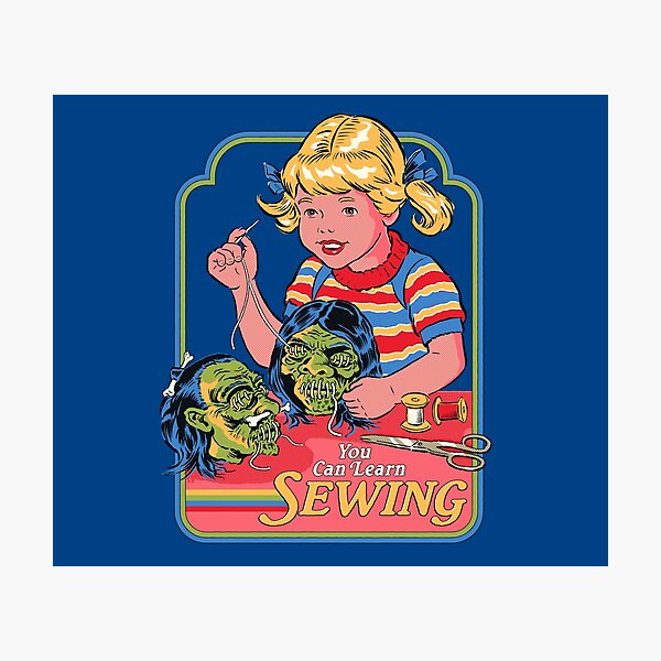 You Can Learn Sewing Photographic Print