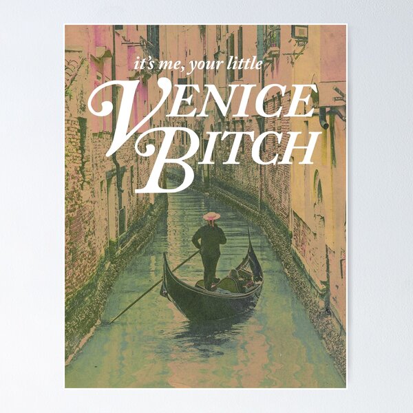 Venice Vintage Design Poster
