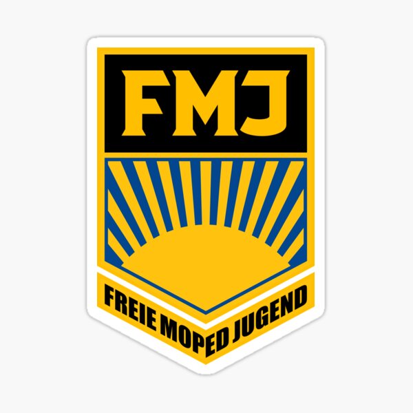 FMJ - Freie Moped Jugend Logo Sticker