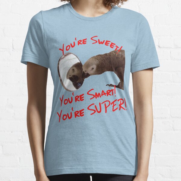 Daily Affirmations - African Grey Parrot Essential T-Shirt
