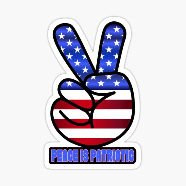 Item preview, Peace is Patriotic designed and sold by PromoteProgress.