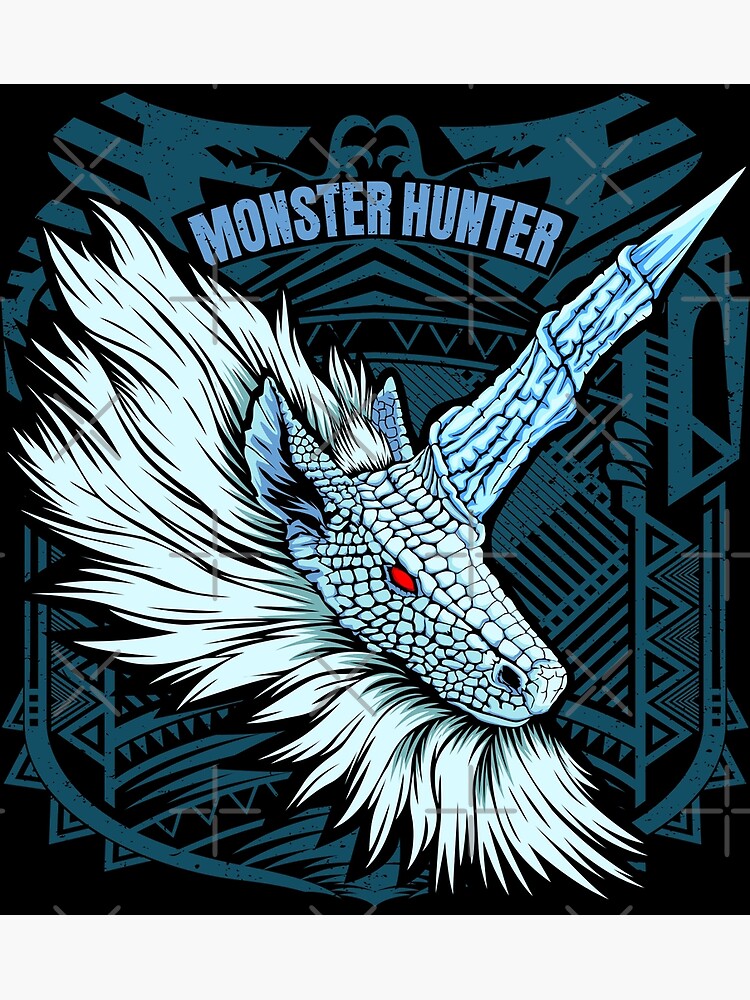 Diablos Monster Hunter Art Board Print for Sale by Dan Dee