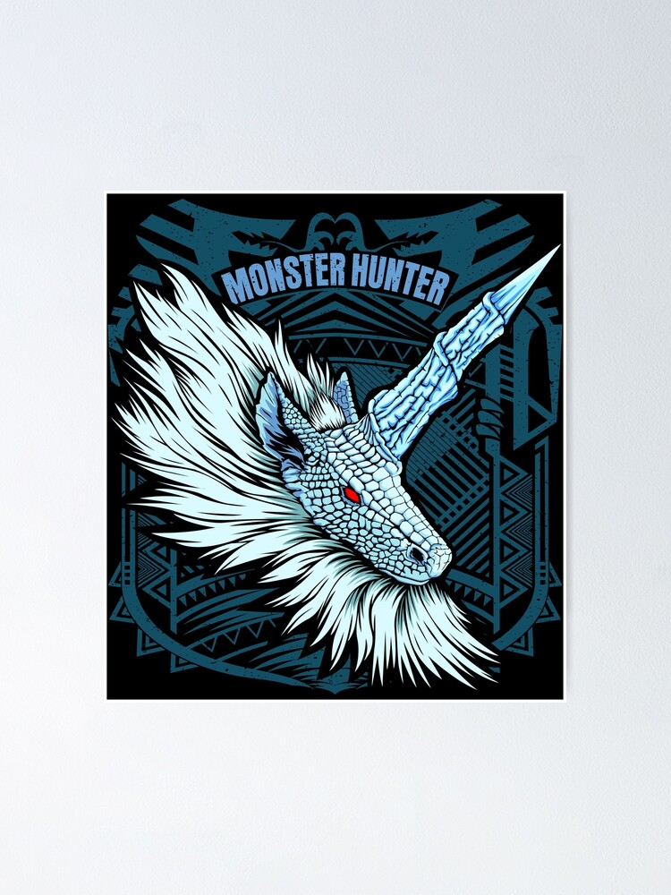 Diablos Monster Hunter Art Board Print for Sale by Dan Dee