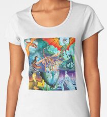 Flügel des Feuers alle Drachen Frauen Premium T-Shirts