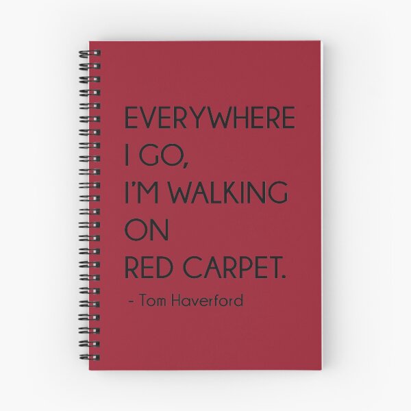 Item preview, Everywhere I Go, I'm Walking On Red Carpet - Tom Haverford (Parks and Rec) designed and sold by RedDane.