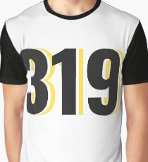Iowa City Area Code Graphic T-Shirt