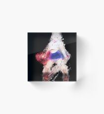 Moe most systems glowing Art Acrylic Block