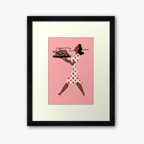 Item preview, thanksgiving 1950s black housewife designed and sold by Gossip Rag.