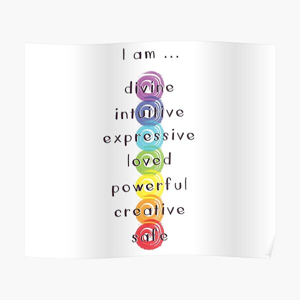 Chakra Meditation Poster