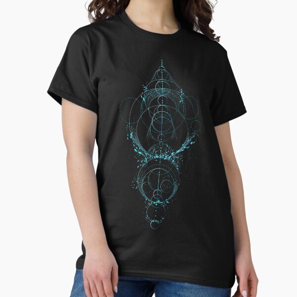 Aperçu de l'œuvre Géométrie sacrée des phases de la lune créée et vendue par KingersDesigns.