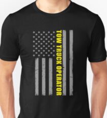 Tow Truck Operator Thin Yellow Line Flag Unisex T-Shirt