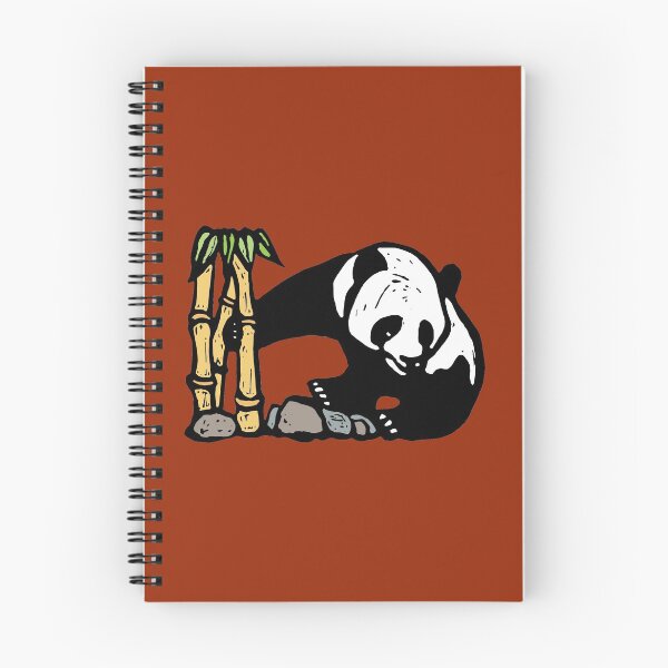 Item preview, Panda with Bamboo on red designed and sold by candhdesigns.