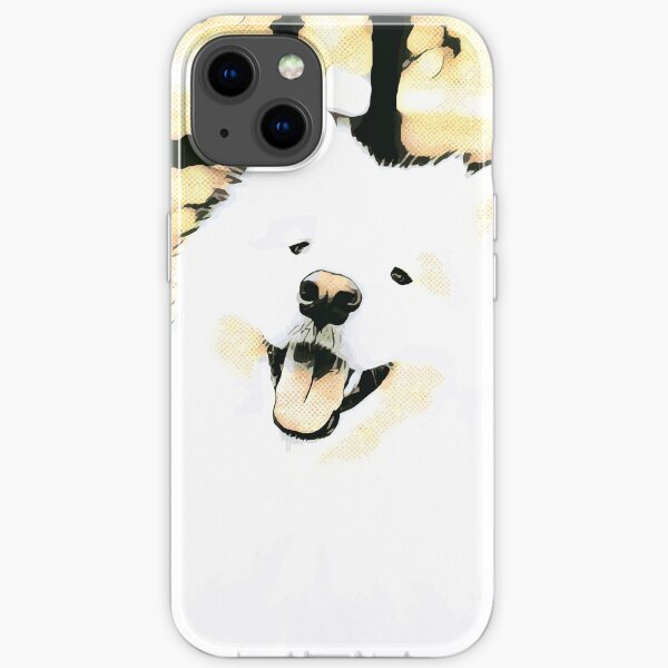 Happy Samoyed iPhone Soft Case