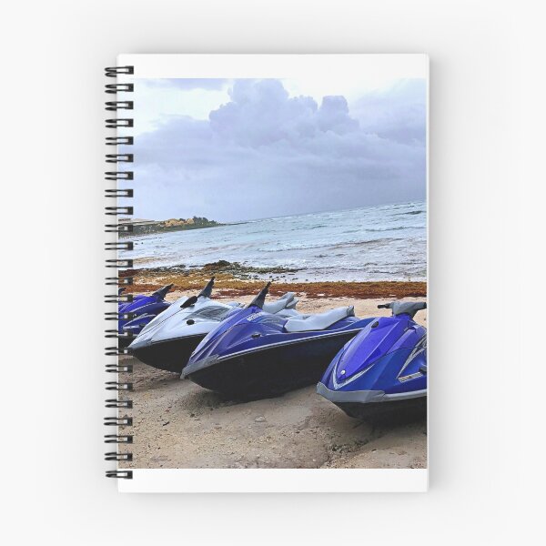 Item preview, Row of Jet Skis on Beach  designed and sold by abbymiller318.