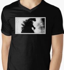 GOJIRA - GODZILLA - TOKYO ACHTUNG! T-Shirt mit V-Ausschnitt