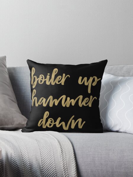Artikel-Vorschau von Kessel Up Hammer Down Purdue Goldfolie, designt und verkauft von kschneck15.