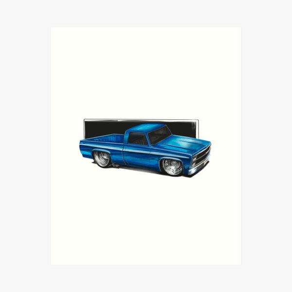 Blue C10 Art Print