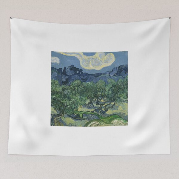 Item preview, Olive Trees in a Mountainous Landscape Vincent Van Gogh designed and sold by 4Craig.