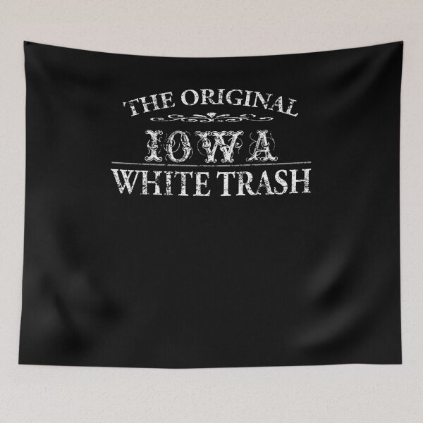 Item preview, Funny Redneck Iowa White Trash Tee designed and sold by shoppzee.