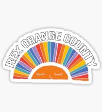REX ORANGE COUNTY Sticker