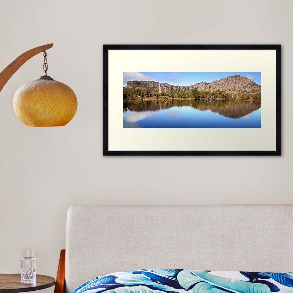 Pool of Siloam, Walls Of Jerusalem, Tasmania, Australia Framed Art Print