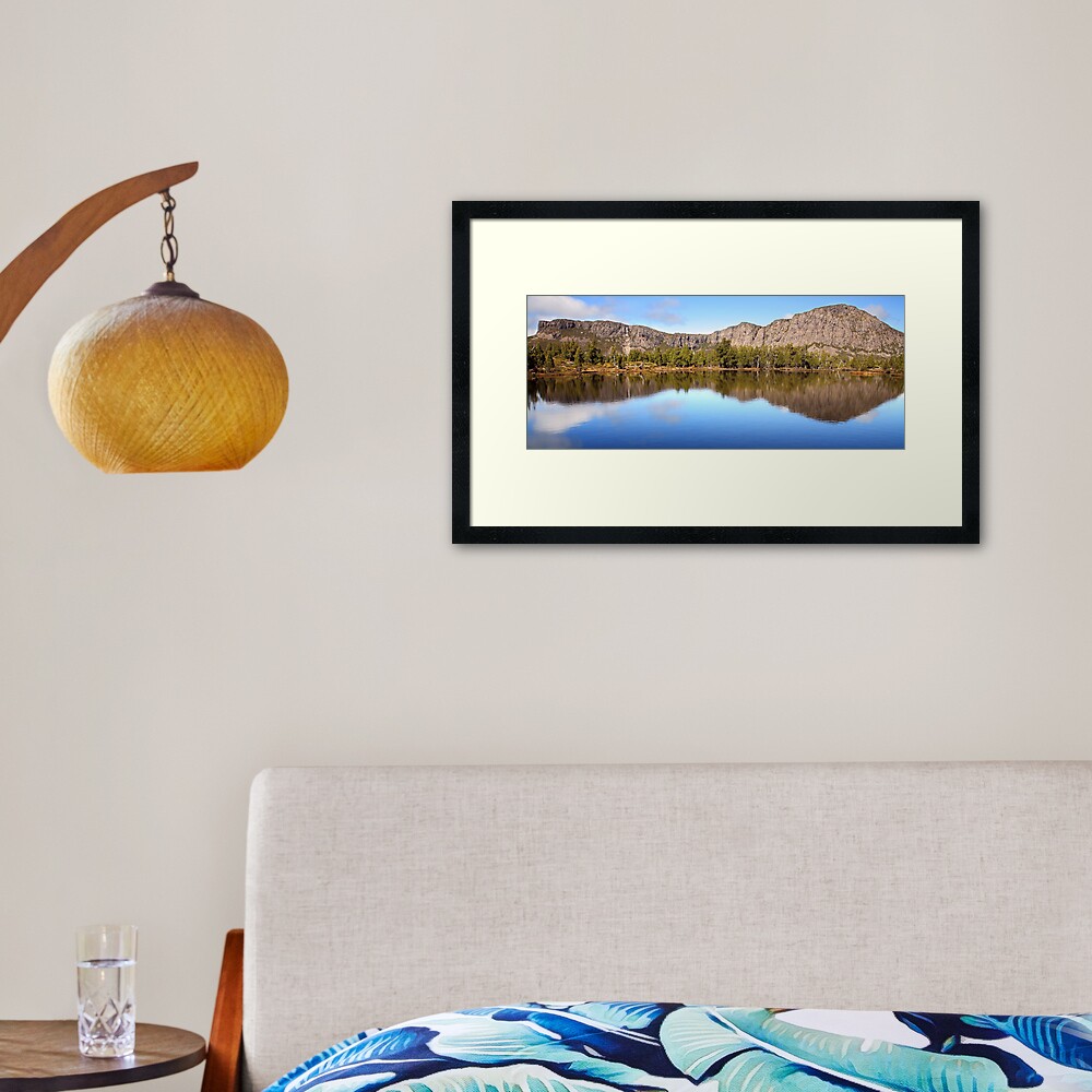 Pool of Siloam, Walls Of Jerusalem, Tasmania, Australia Framed Art Print
