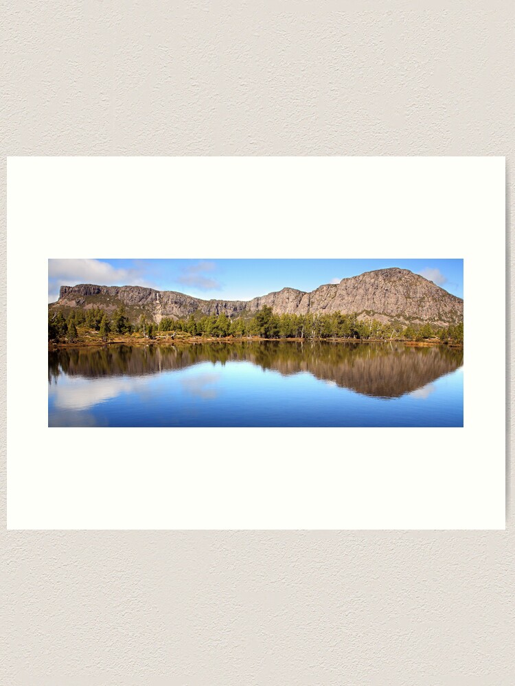 Alternate view of Pool of Siloam, Walls Of Jerusalem, Tasmania, Australia Art Print