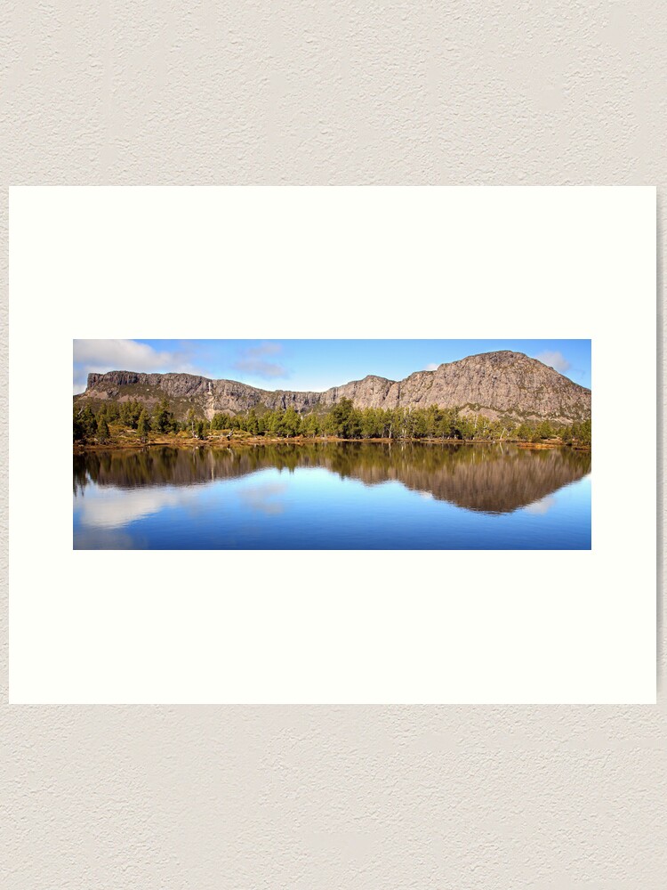 Alternate view of Pool of Siloam, Walls Of Jerusalem, Tasmania, Australia Art Print