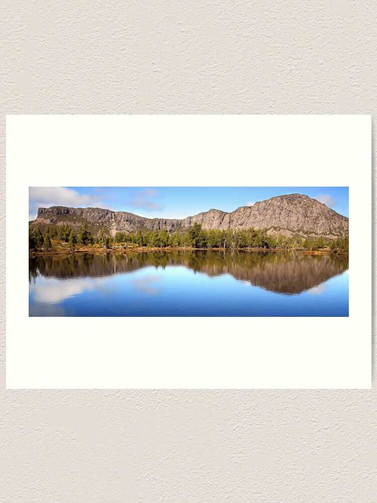 Alternate view of Pool of Siloam, Walls Of Jerusalem, Tasmania, Australia Art Print