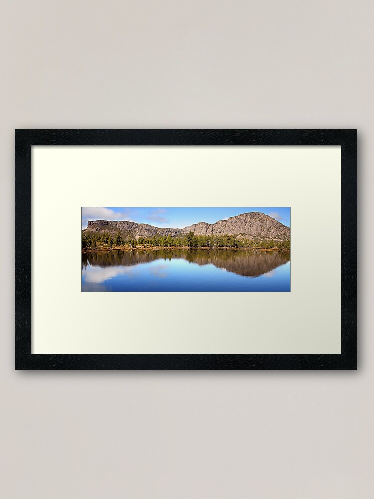 Alternate view of Pool of Siloam, Walls Of Jerusalem, Tasmania, Australia Framed Art Print
